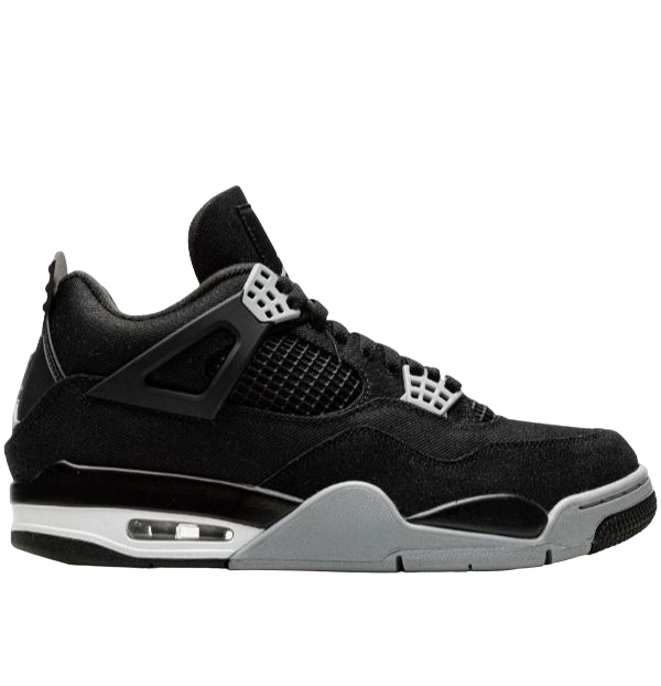 Air Jordan 4 Sneakers - Black