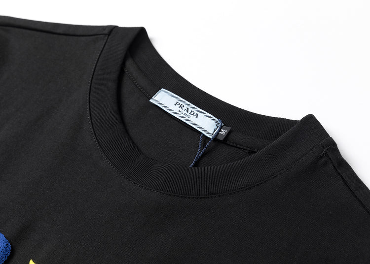 Prada shirt - Black with colored logo