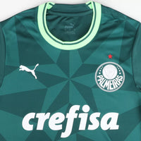 Men's Palmeiras I 23/24 Puma Fan Shirt - Dark Green