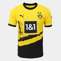 Borussia Dortmund Home 23/24 Puma Fan Shirt Men - Yellow+Black