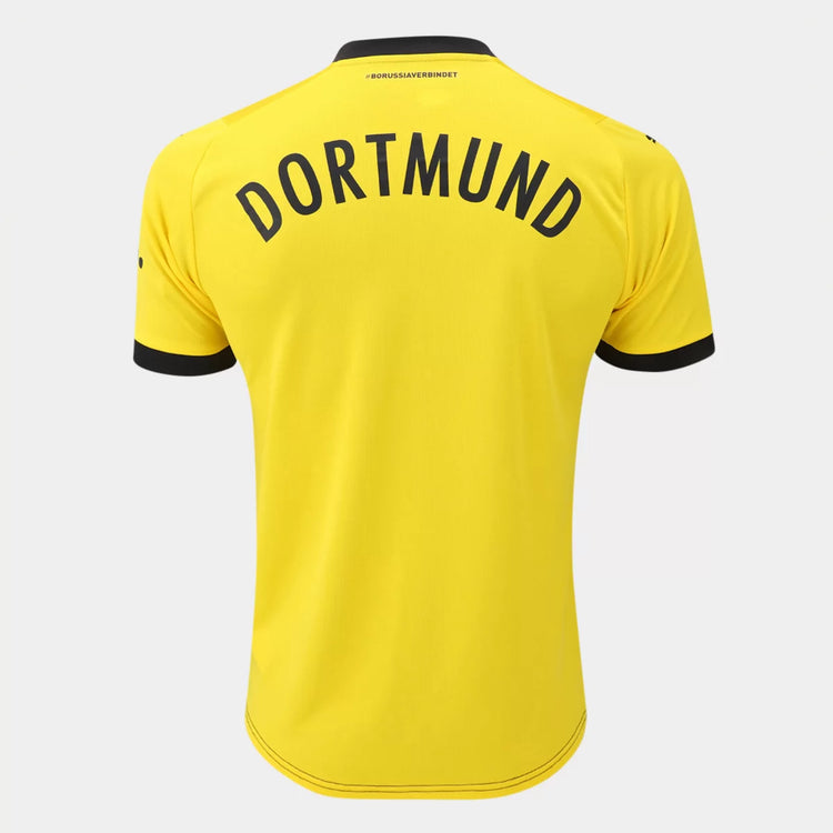 Borussia Dortmund Home 23/24 Puma Fan Shirt Men - Yellow+Black