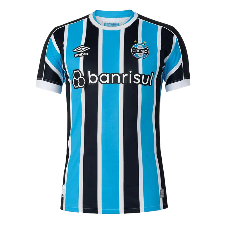 Men's Grêmio Home 23/24 Umbro Fan Shirt - Blue+Black