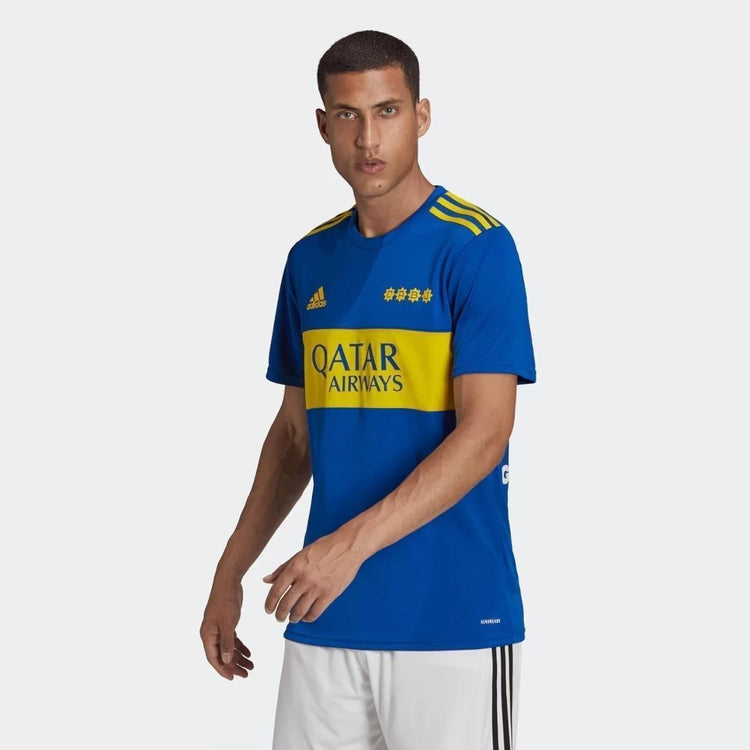 Boca Juniors Adidas Shirt - Royal Blue+Yellow