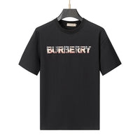 Black Burberry Shirt - With logo in Velvet