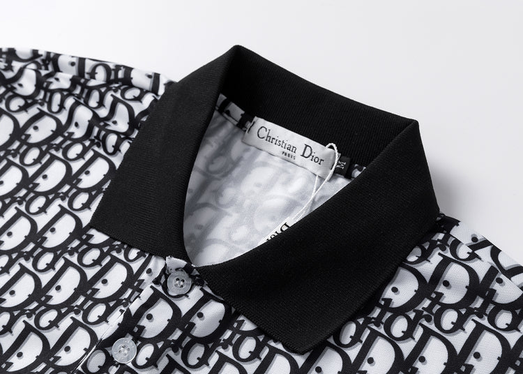 Dior black and white shirt