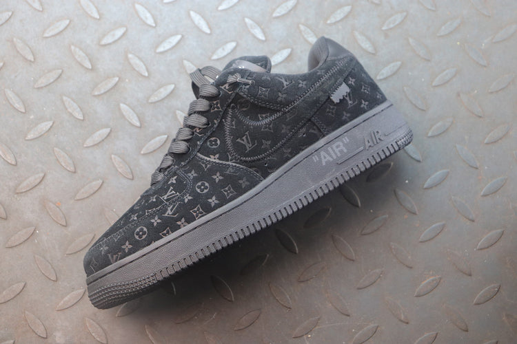 Louis Vuitton X Nike Air Force 1 Low Black