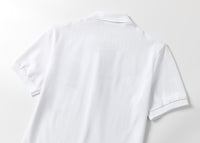 Versace White Shirt with Yellow Logo - Men's