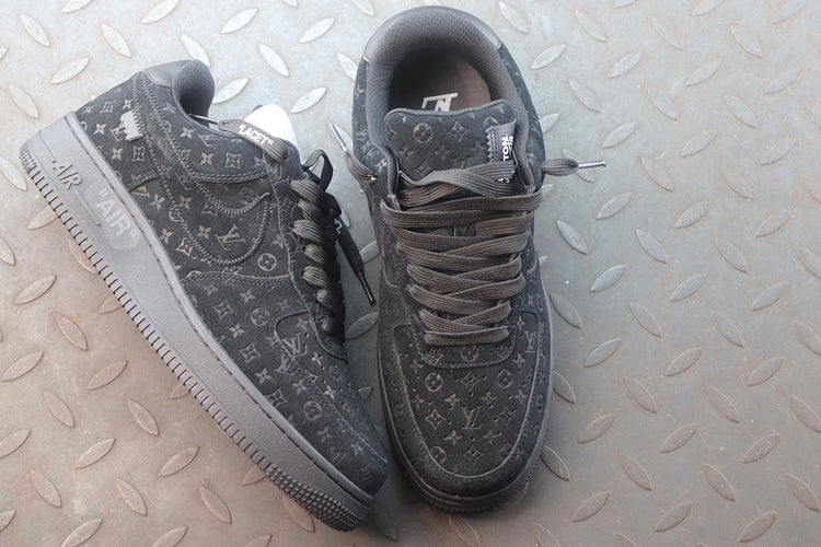 Louis Vuitton X Nike Air Force 1 Low Black