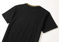 Fendi Black Shirt with Logo in the Center - Men