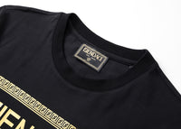 Versace Black Shirt with Logo on the Back - Men