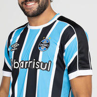 Men's Grêmio Home 23/24 Umbro Fan Shirt - Blue+Black