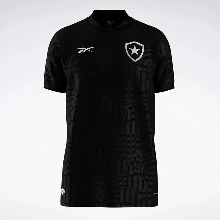 Reebok Men's Botafogo II 23/24 Fan Shirt - Black+Grey