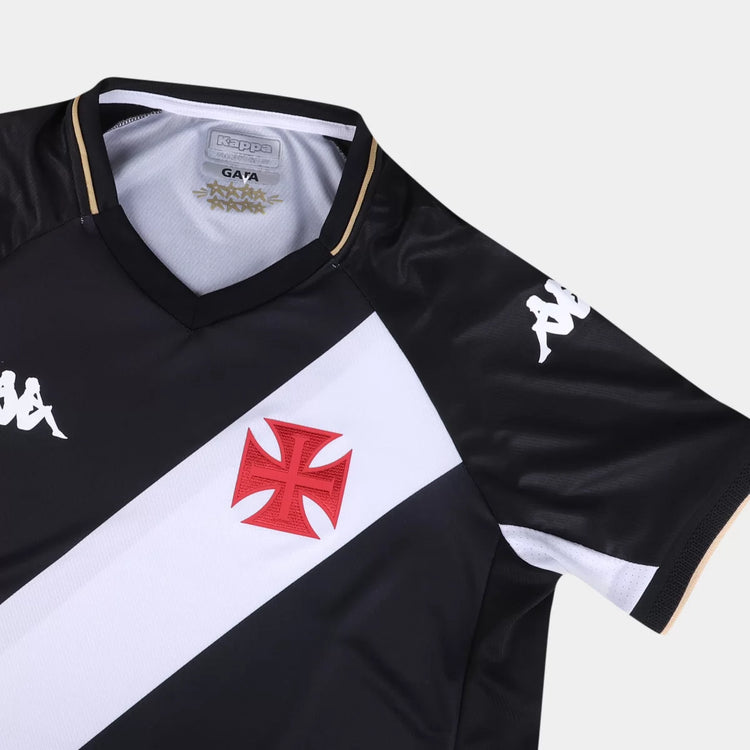 Vasco I 23/24 Kappa Player Shirt Men - Black+White