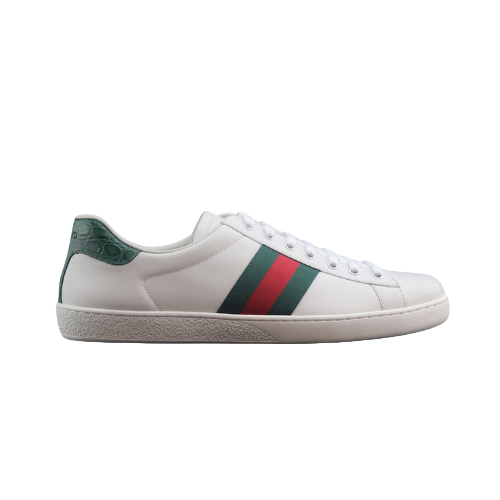 Ace Leather Low Top Sneakers - Gucci