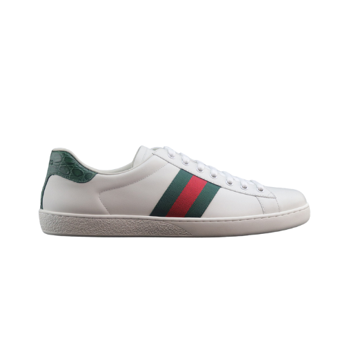 Ace Leather Low Top Sneakers - Gucci