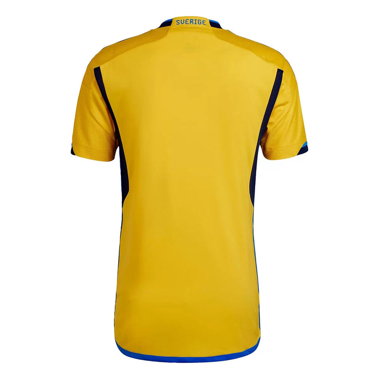 Men's Adidas Sweden Home 22/23 Fan Shirt - Yellow