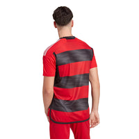 Men's Adidas Flamengo Home 23/24 Home Shirt - Red+Black