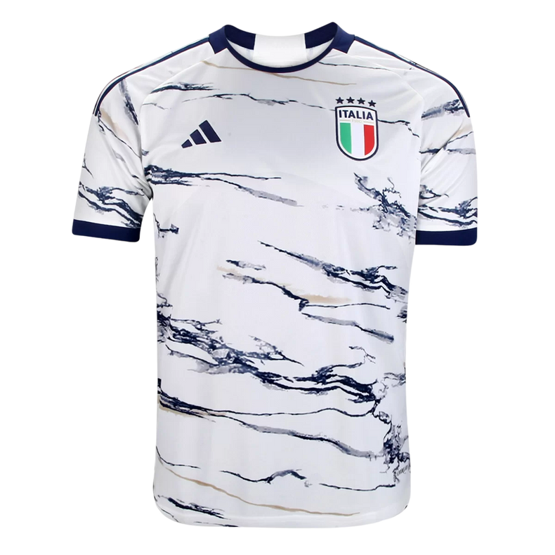 Italy Away 23/24 Fan Adidas Men's Shirt - Off White