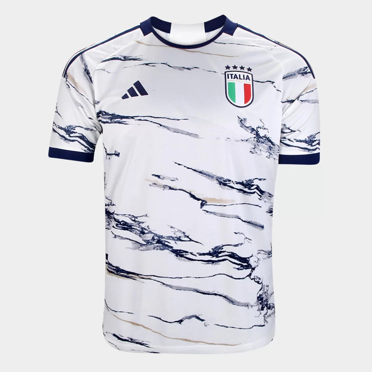 Italy Away 23/24 Fan Adidas Men's Shirt - Off White