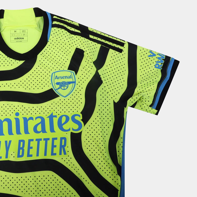 Men's Adidas Arsenal Away 23/24 Shirt - Yellow