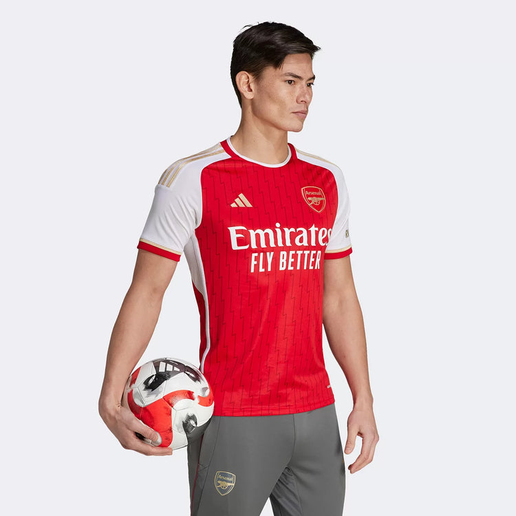 Arsenal Home 23/24 Shirt No. Adidas Fan Men's - Light Red