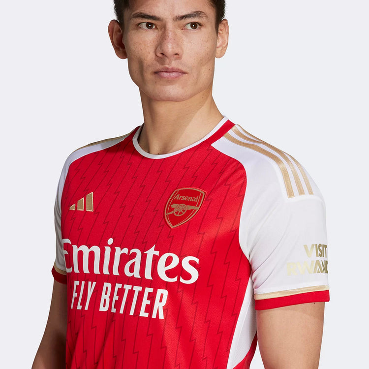 Arsenal Home 23/24 Shirt No. Adidas Fan Men's - Light Red