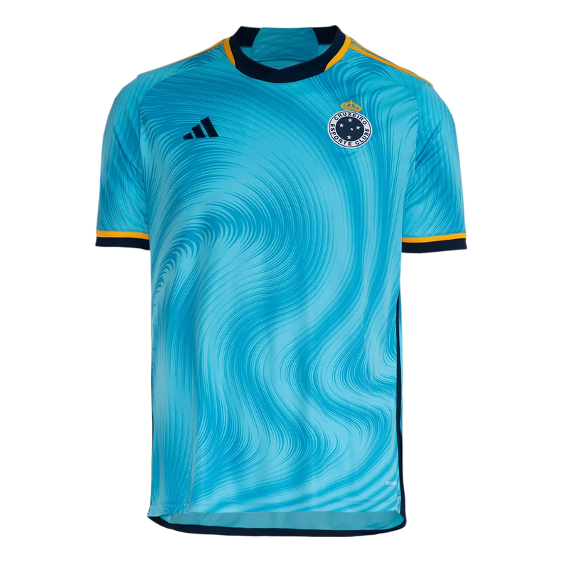 Men's Adidas Cruzeiro III 23/24 Supporter Shirt - Blue