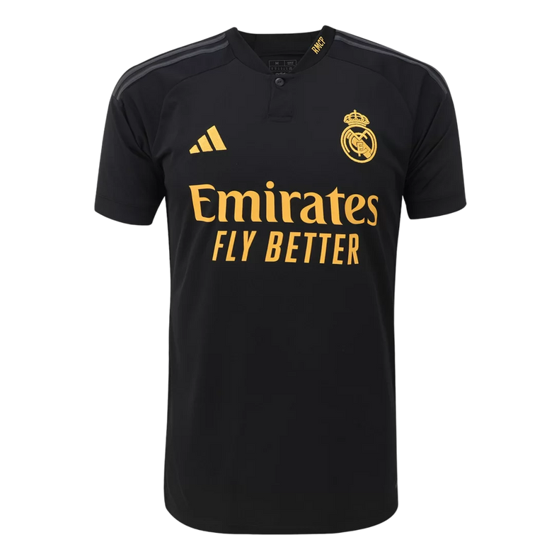 Men's Real Madrid Third 23/24 Shirt - Black