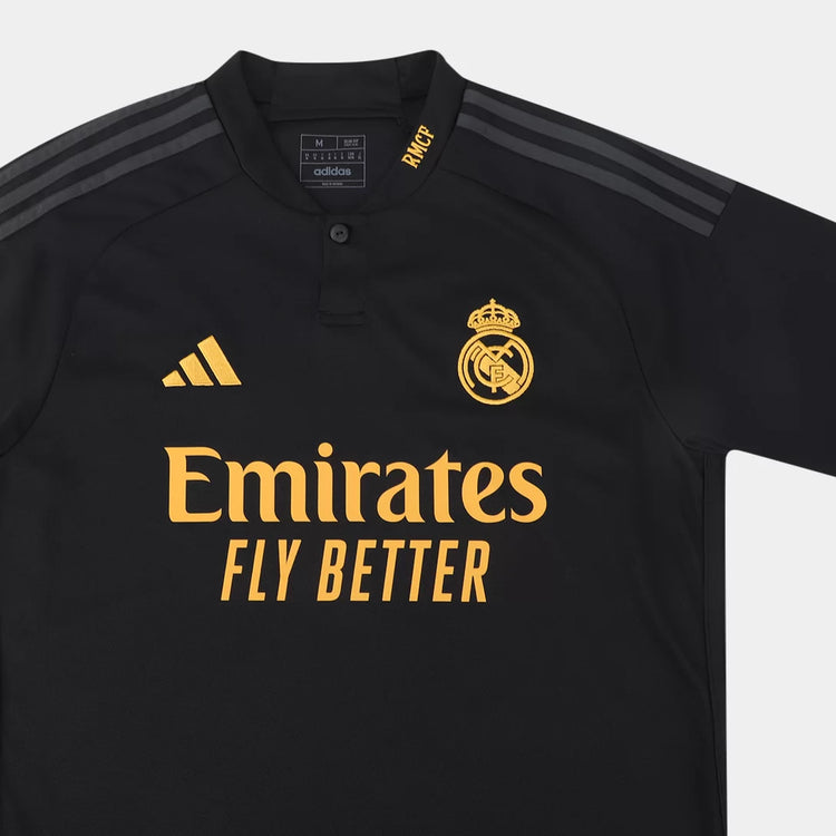 Men's Real Madrid Third 23/24 Shirt - Black