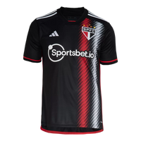 Men's Adidas São Paulo III 23/24 Supporter Shirt - Black