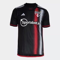 Men's Adidas São Paulo III 23/24 Supporter Shirt - Black