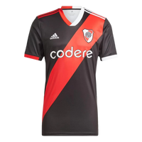 River Plate 23 Adidas 3 Shirt - Black+Red