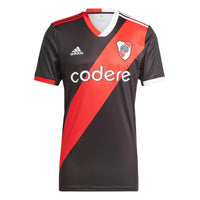 River Plate 23 Adidas 3 Shirt - Black+Red