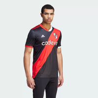 River Plate 23 Adidas 3 Shirt - Black+Red