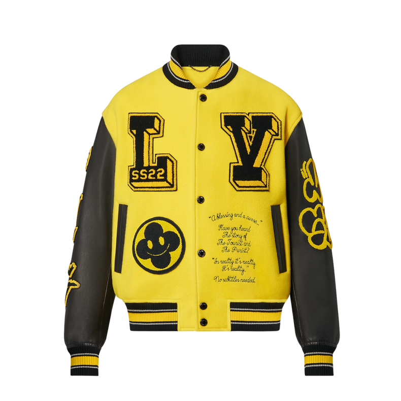 CJaqueta Varsity Amarela LV SS22