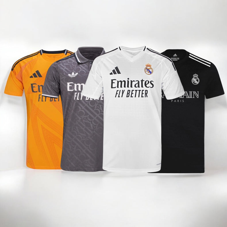 Unbeatable Deal: Get 4 Real Madrid Jerseys for Just $100 – Show Your Team Spirit in Style!