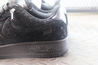 Louis Vuitton X Nike Air Force 1 Low Black