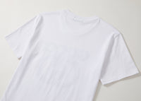 Gucci White Shirt with Logo in the Center - Men