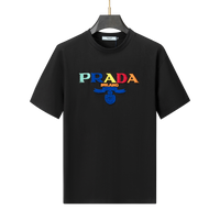 Prada shirt - Black with colored logo