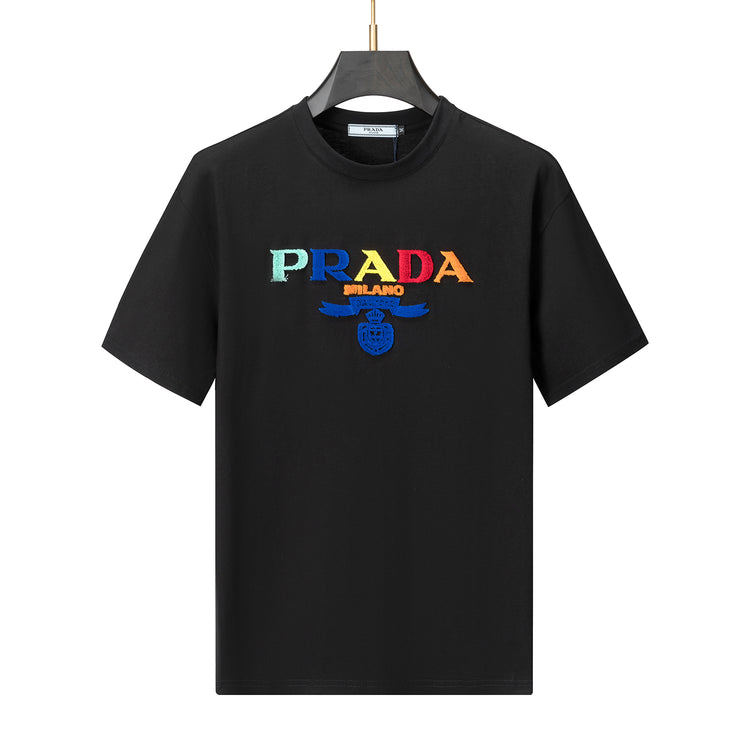 Prada shirt - Black with colored logo