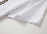 Gucci White Shirt with Logo in the Center - Men