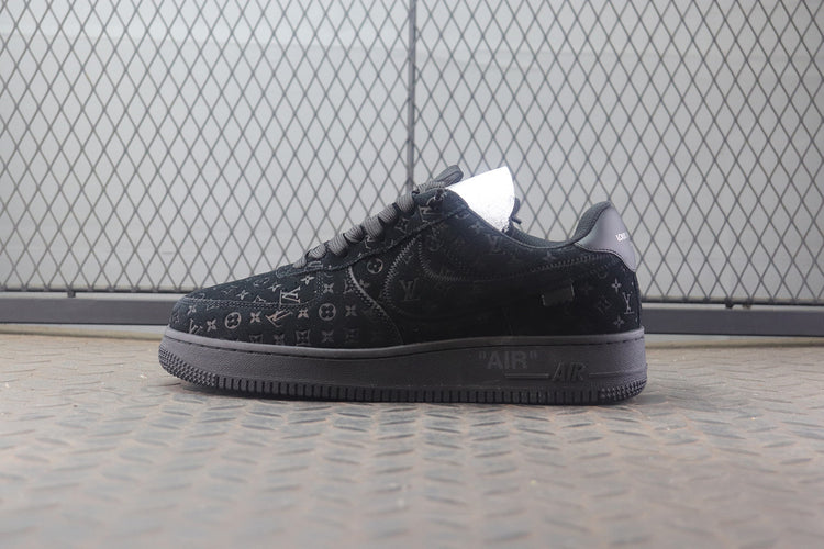 Louis Vuitton X Nike Air Force 1 Low Black