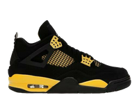 Air Jordan 4 Thunder Black / Yellow Sneakers