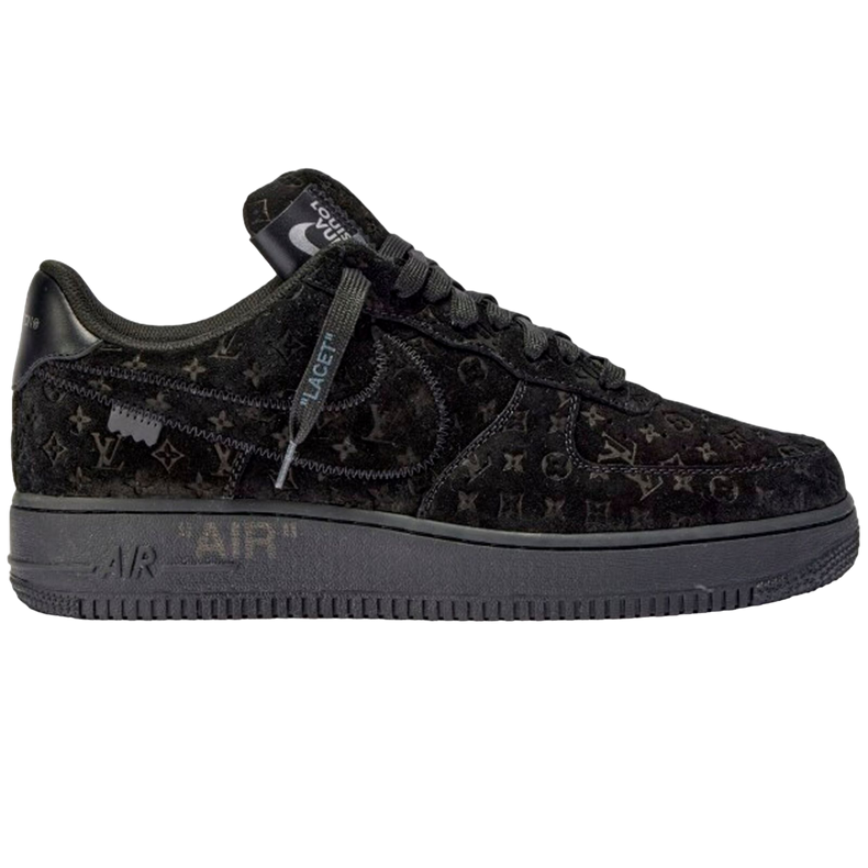 Louis Vuitton X Nike Air Force 1 Low Black