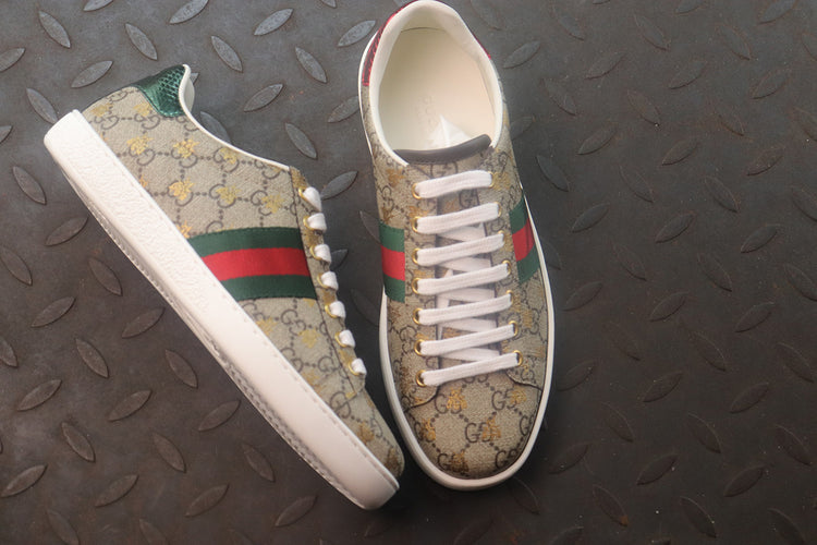 Gucci Ace Supreme Sneakers with Bees